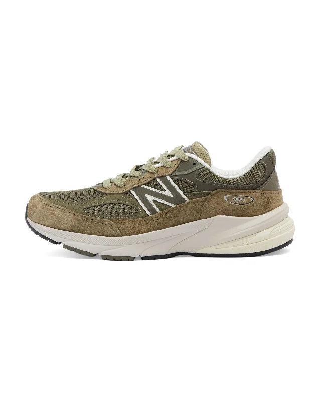 Minimalist Sneakers Made in USA 990v6 - True Camo / Muted Olive