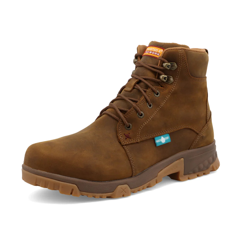 Durable Walking Shoes Twisted X 6" Work Boot