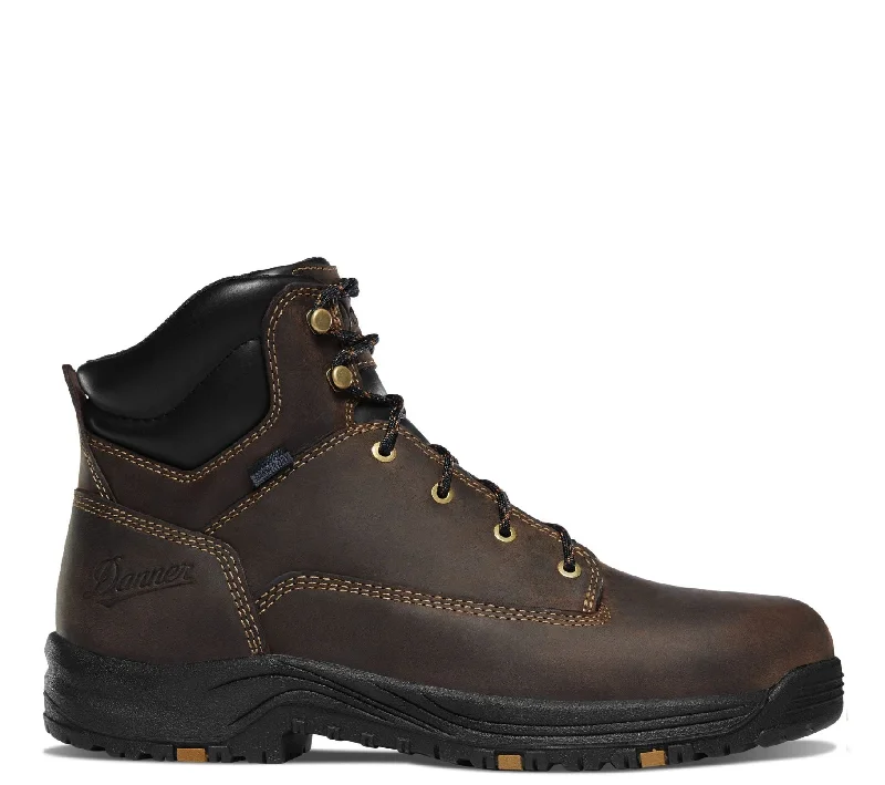 Durable Walking Shoes Danner Men's Caliper 6" Waterproof EH Soft Toe Work Boot