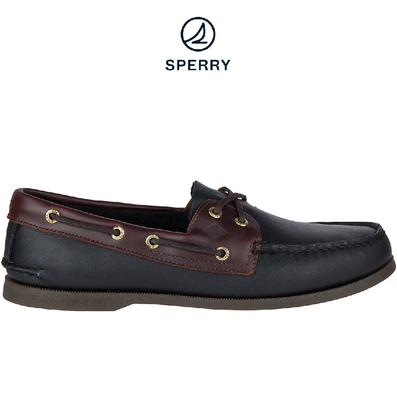 All-Day Walking Shoes Men's Authentic Original Black Amaretto Boat Shoe (1914861)
