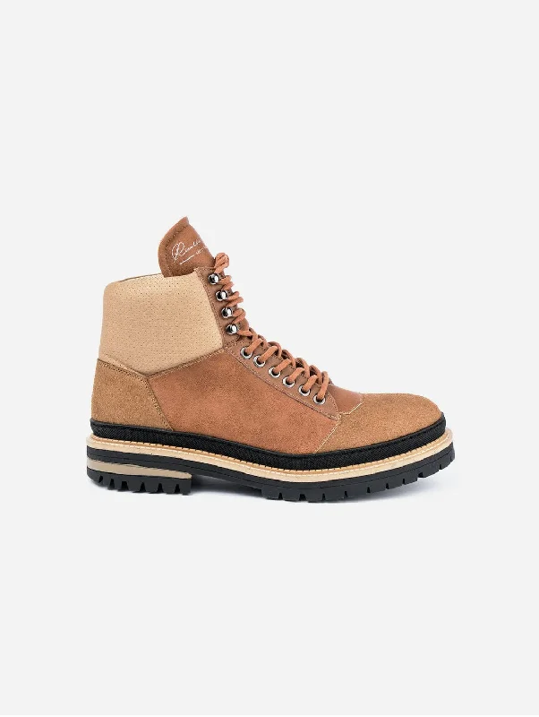 All-Purpose Sneakers RC Men's Vegan Leather Boots | Camel