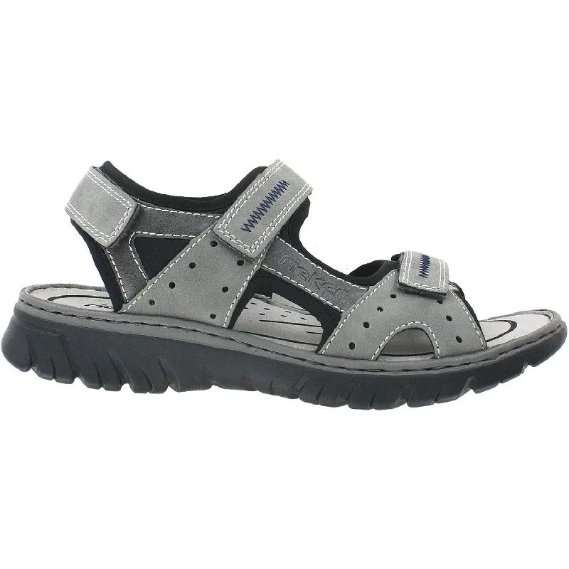 Trendy Sport Shoes Men's Rieker 26757-40 Grey Synthetic