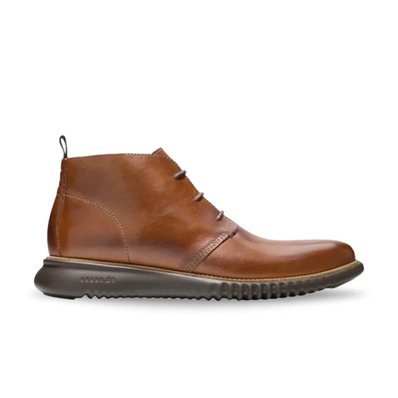 Street Style Sneakers Cole Haan Men's 2.Zerogrand Chukka - British Tan/Java