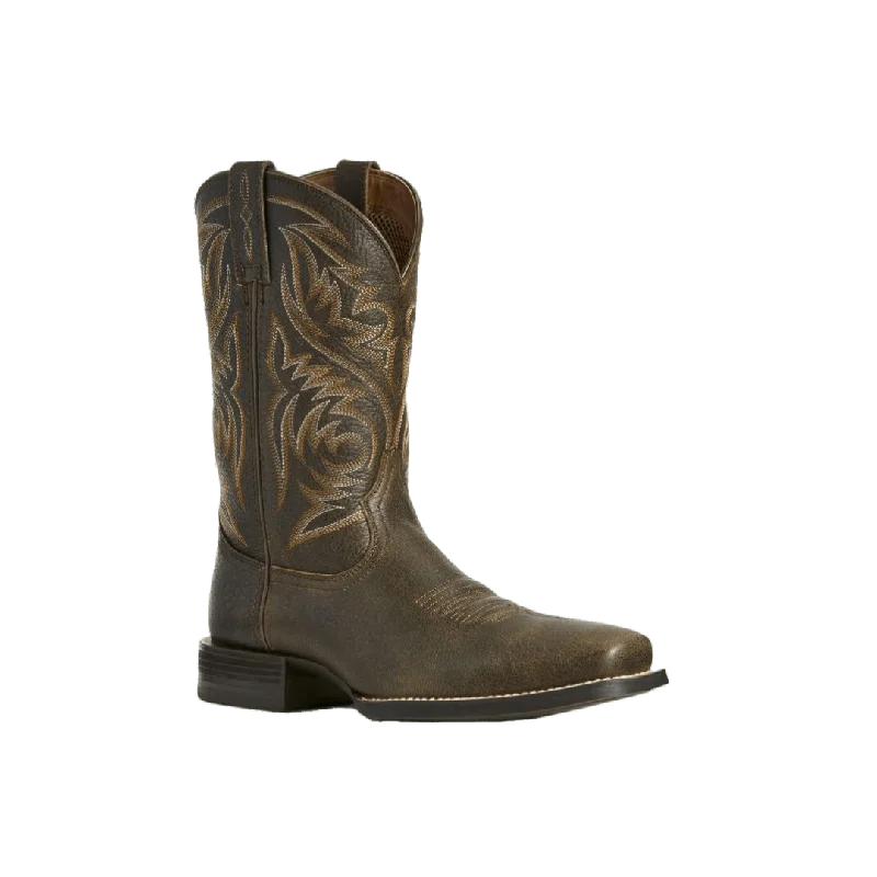 Summer Comfort Shoes Ariat Men's Sport Herdsman Western Brown Boots