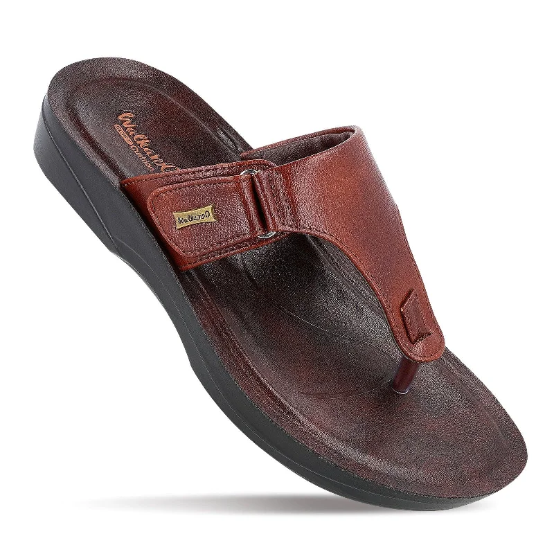 Soft Cushion Sneakers Men's Daily Wear Sandals - WE1022 Tan