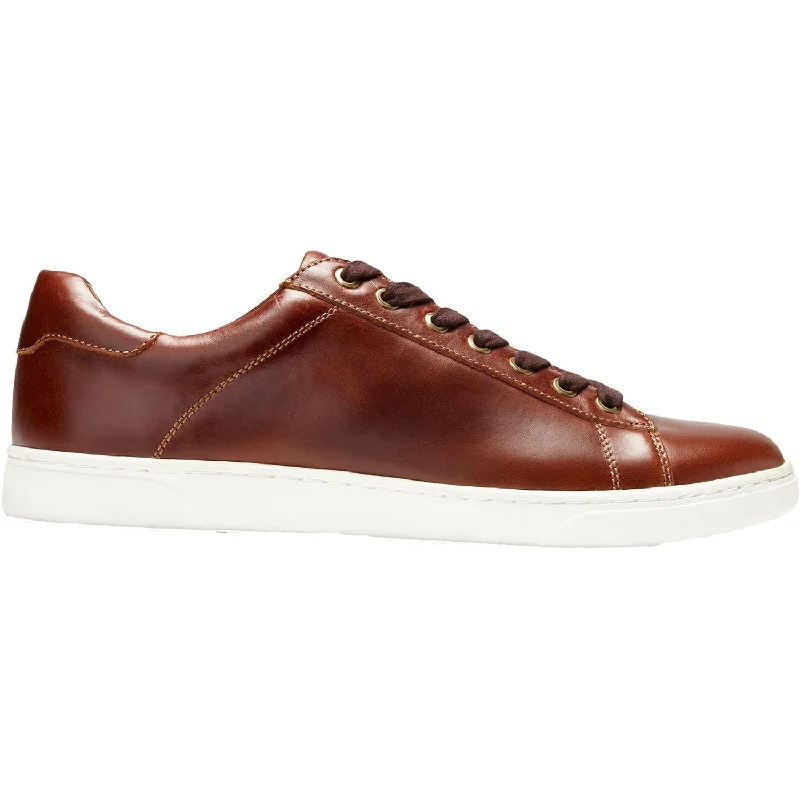 Slip-On Sneakers Men's Vionic Baldwin Dark Brown Leather