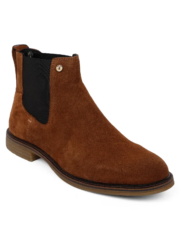 Classic Loafers Ezok Stan Stuff Brown Casual Chelsea Boots Shoes