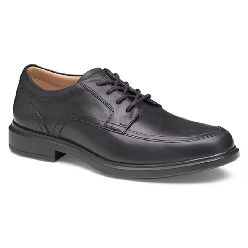 Soft Cushion Sneakers Johnston & Murphy Stanton 2.0 Black Full Grain Lace-Up Shoe (Men's)
