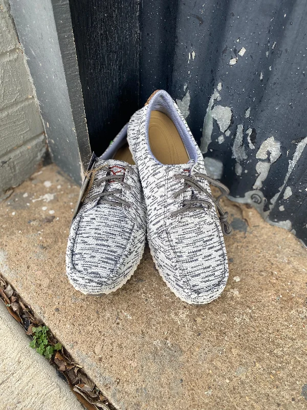 Casual Comfort Shoes Zero X- White & Grey- Mens