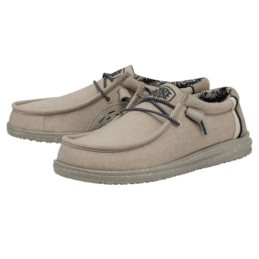 Soft Mesh Sneakers Hey Dude Wally H20 Sand Dollar