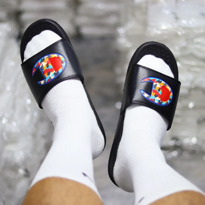 Elegant Casual Shoes C10 - Medicated Champion Slides