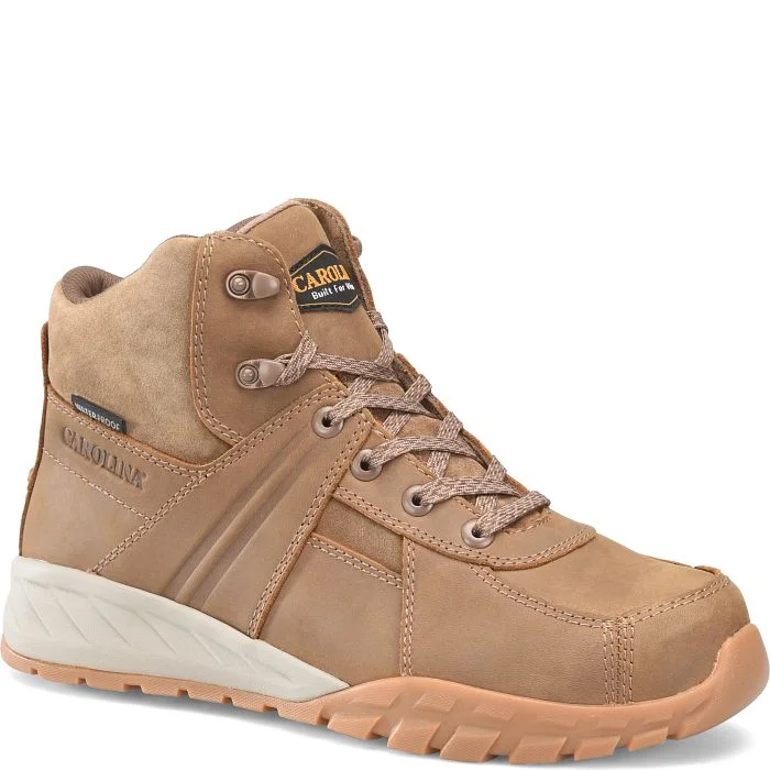 Sleek Athletic Sneakers Carolina Men's Force 6" WP Composite Toe Hiker - Brown - CA5590