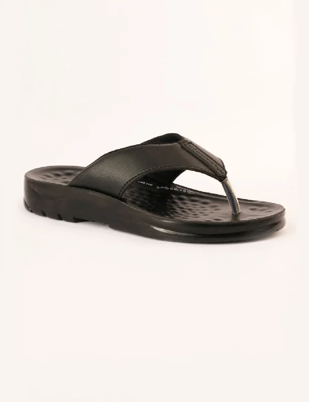Lightweight Foam Shoes Black | Soft Slippers for Men