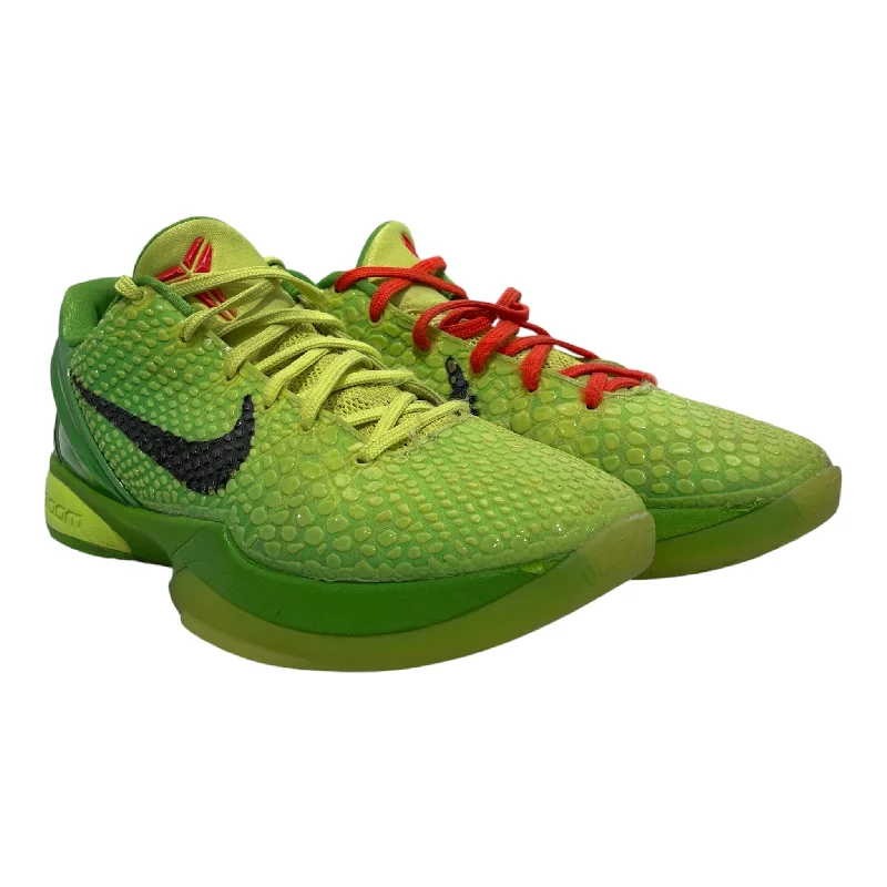 Ultra-Durable Sneakers NIKE/KOBE PROTRO 6/Low-Sneakers/US 10/GRN/CW2190-300