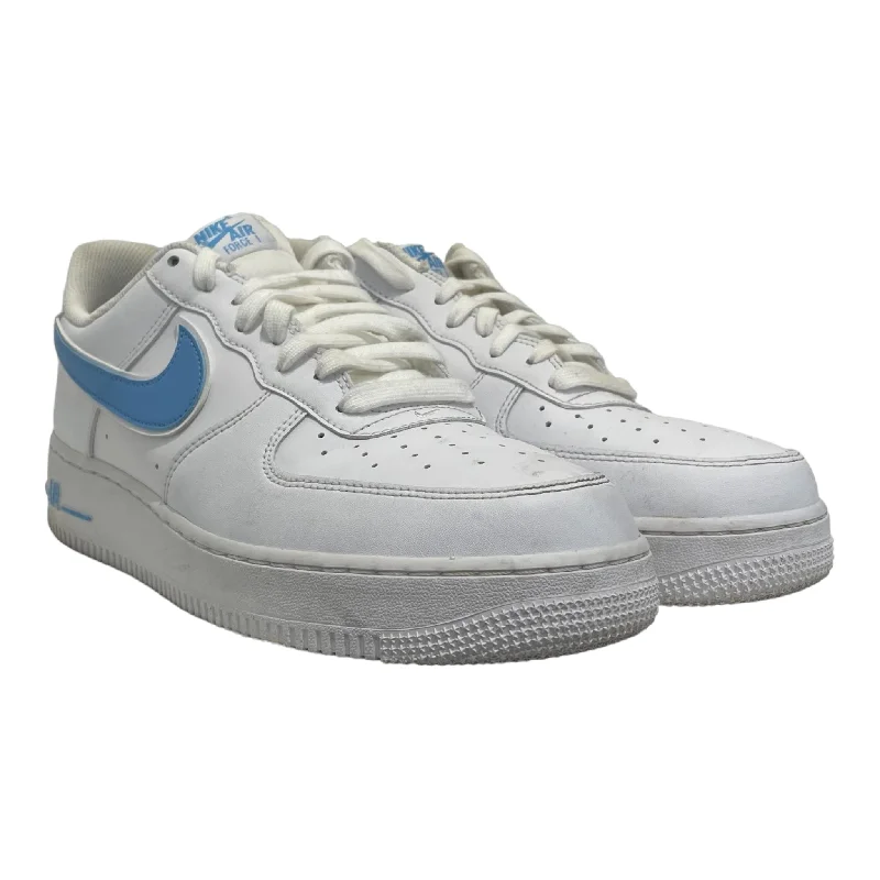 Lightweight Loafers NIKE/AIR FORCE 1 LOW/Low-Sneakers/US 10/Cotton/WHT/AO2423-100