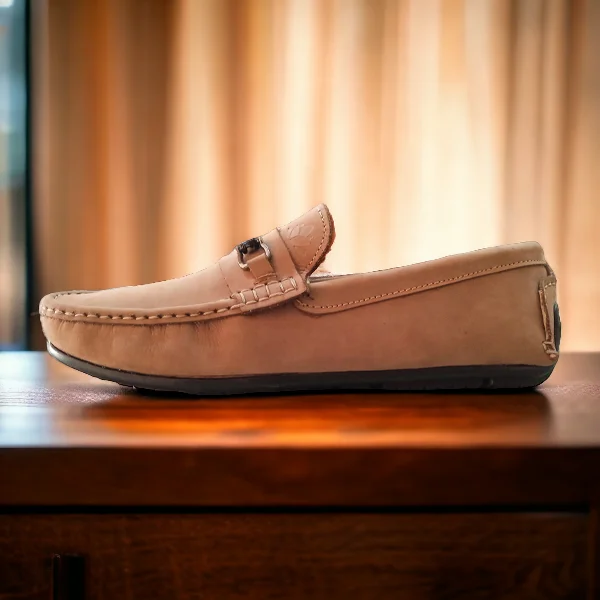 Lightweight Running Shoes Aden Nubuck Leather Loafer Men