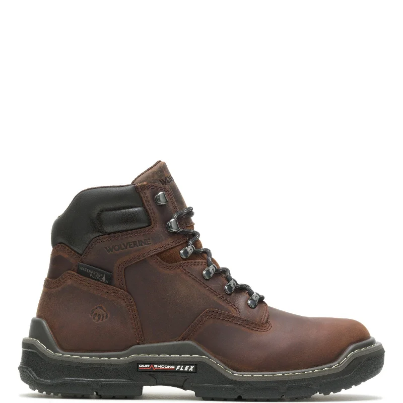Fashionable Running Shoes Wolverine Raider DuraShocks Waterproof 6" W210081 Mens Brown Work Boots Fashionable Running Shoes Wolverine Raider DuraShocks Waterproof 6" W210081 Mens Brown Work Boots