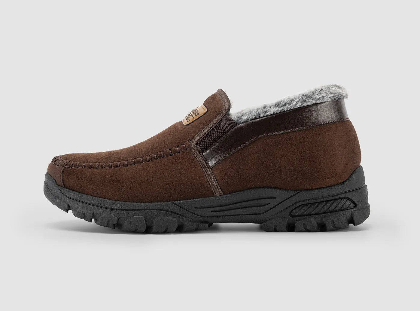 Sporty Slip-Ons FitVille Men's Snow Boots