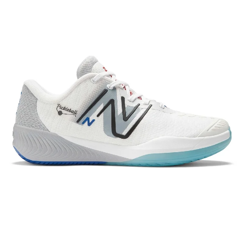 Streetwear Running Shoes New Balance Men's MCH996PB White/Black Pickleball