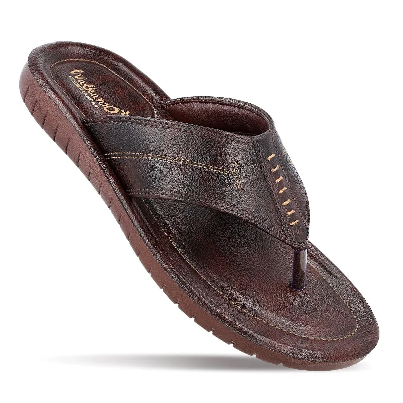 Lightweight Loafers Men's Daily Wear Sandals - WE1023 Brown
