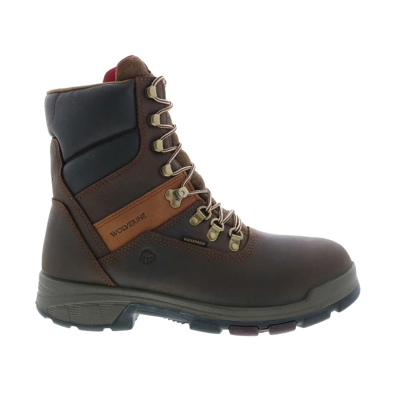 Cozy Everyday Shoes Wolverine Cabor EXP Waterproof 8" W10317 Mens Brown Leather Work Boots Cozy Everyday Shoes Wolverine Cabor EXP Waterproof 8" W10317 Mens Brown Leather Work Boots