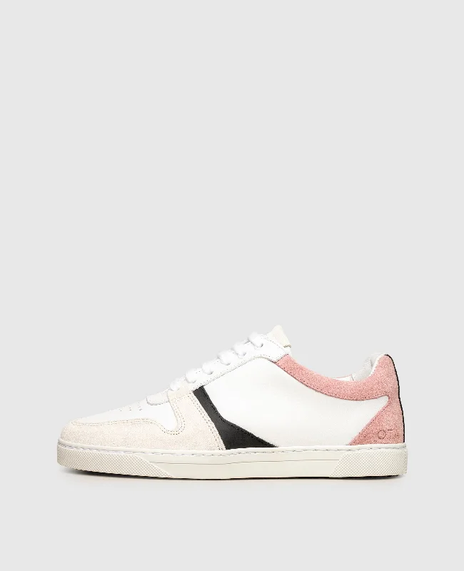 Ultra-Soft Sneakers Glencoe OGL08 - white/pink