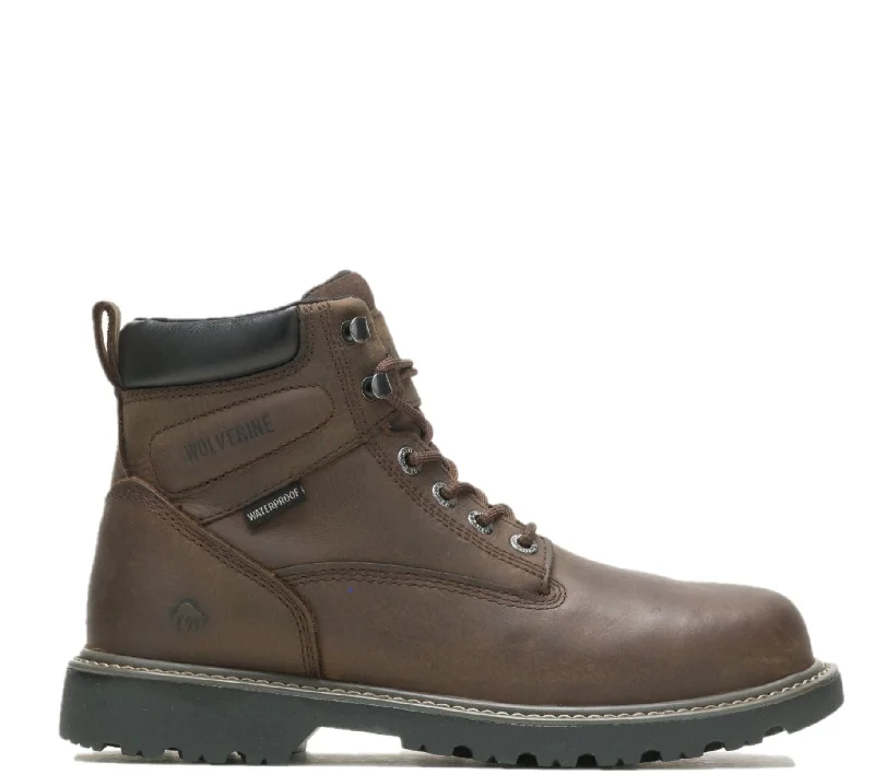 All-Terrain Sneakers Wolverine Men's Floorhand Waterproof EH 6" Soft Toe Work Boot