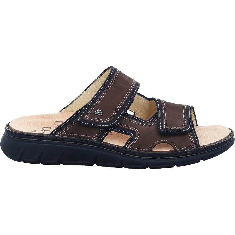 Trendy Sport Shoes Men's Finn Comfort Thasos Grizzly Brown/Black Leather