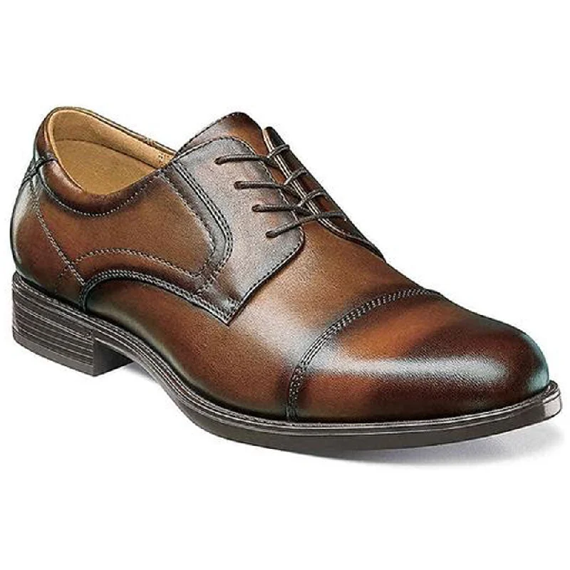Modern Running Shoes Florsheim Midtown Cap Toe Oxford Cognac Leather (Men's)