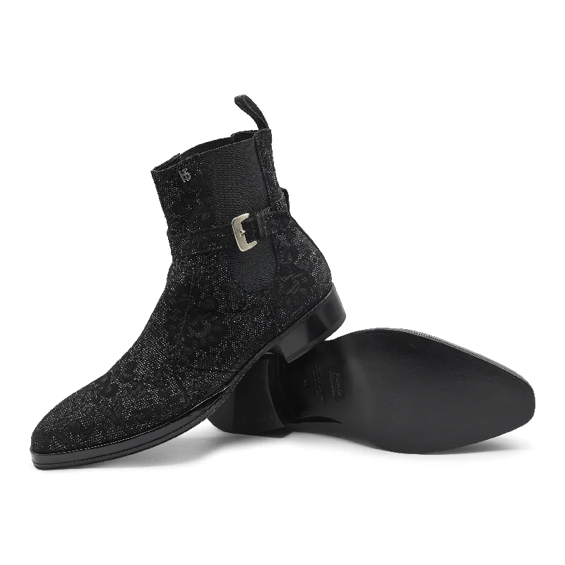 Lightweight Foam Shoes 7202 - Rock N Roll Black Sparkle