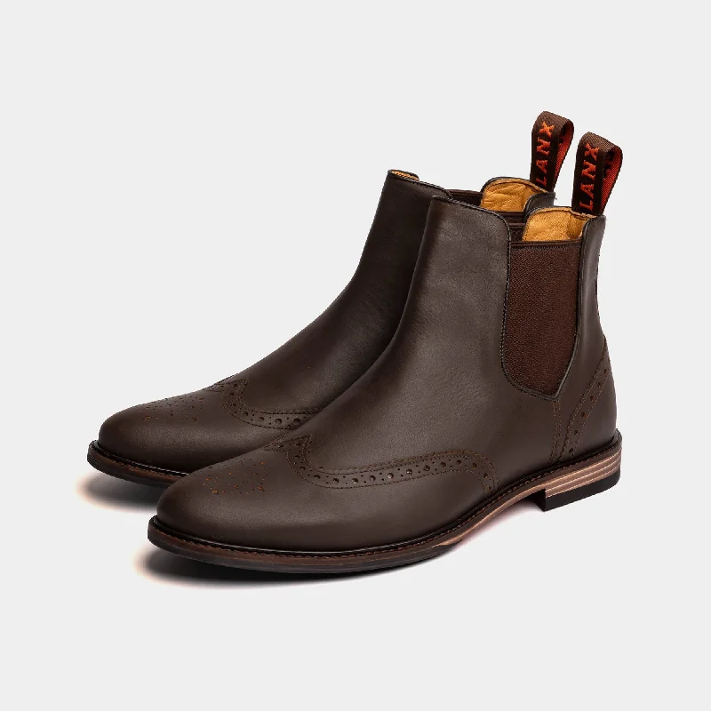 Plush Walking Shoes MITTON // BROWN DISTRESSED