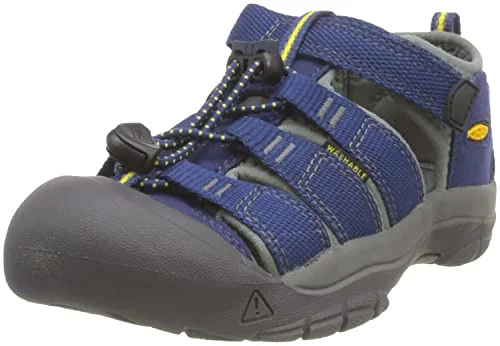 Slip-Resistant Shoes KEEN Unisex-Kinder Newport H2 Trekking- & Wandersandalen, Blau (Blue Depths/Gargoyle), 36 EU