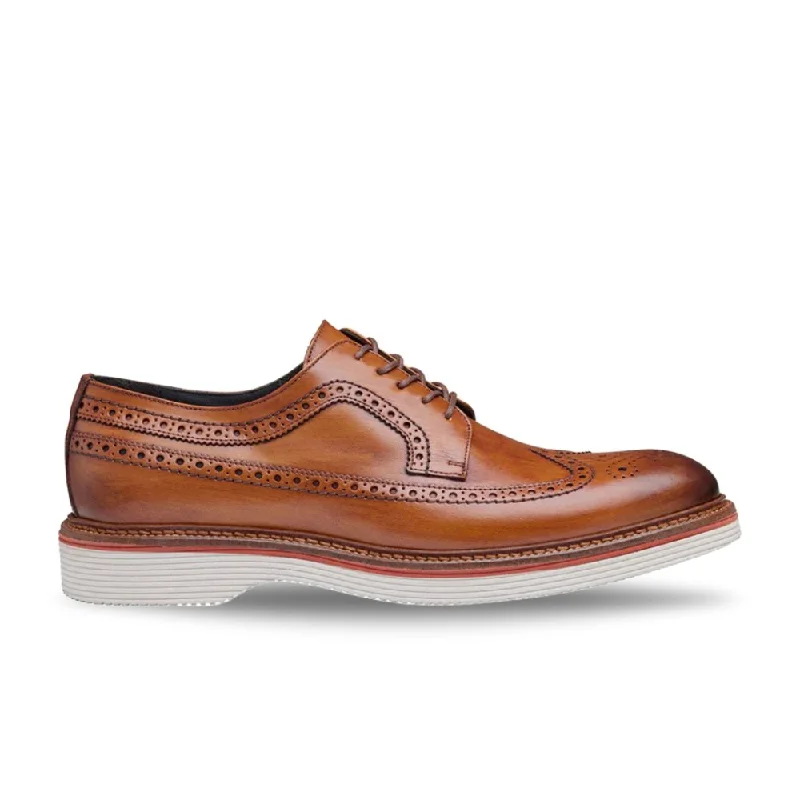 Cozy Everyday Sneakers Johnston & Murphy Men's Jenson Longwing - Tan