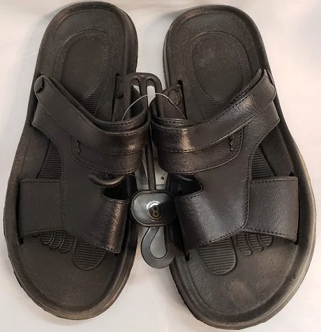 Streetwear Running Shoes Konrad -- Men's Rubber Sandal -- Black