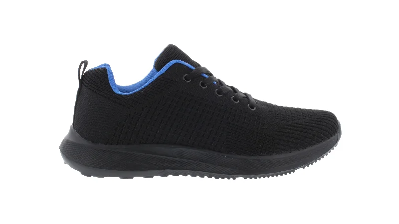Cloud Cushion Sneakers Men Geometric Fly Knit Lace Up Sneaker