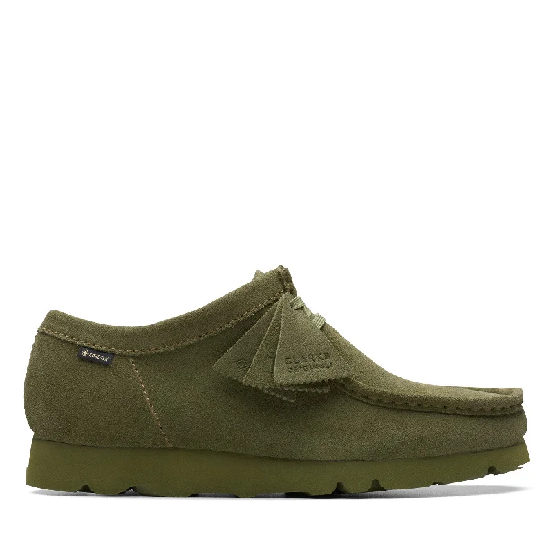 Elegant Sneakers Clarks Wallabee GTX Loden Mens Green Oxfords & Lace Ups Casual Shoes