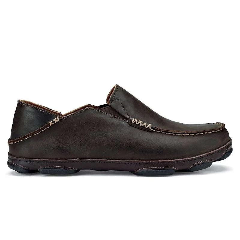 Casual Sneakers OluKai Men's Moloa Dark Wood/Java