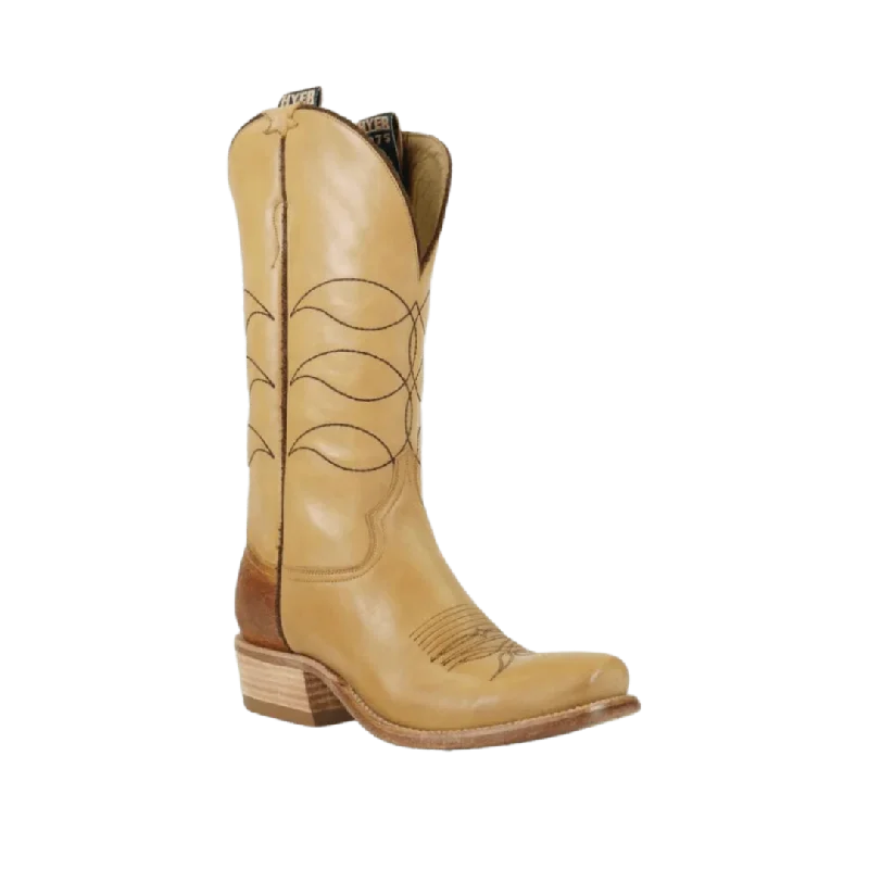 Plush Cushion Shoes Hyer Men's Maize Sunrise Retan Cowboy Boots