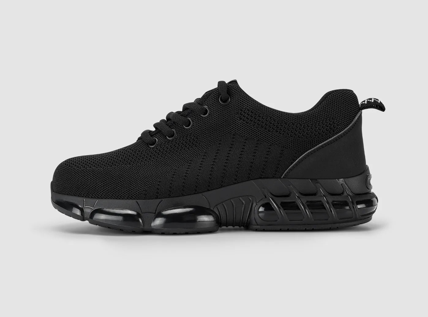 Ultra-Soft Sneakers FitVille Men's Breathable Safety Shoes