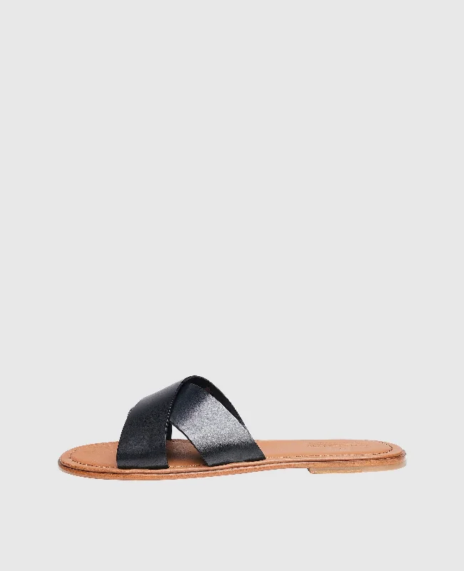 Simple Stylish Sneakers No. 9110 MP - Black