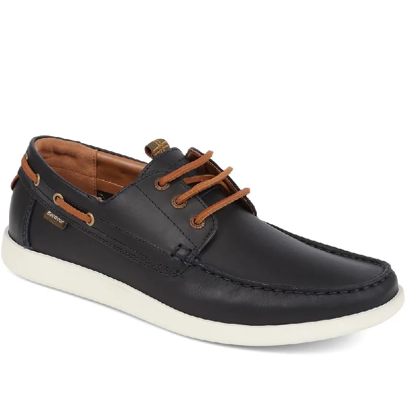 Plush Cushion Shoes Armada Calf Leather Boat Shoes - BARBR39504 / 324 827