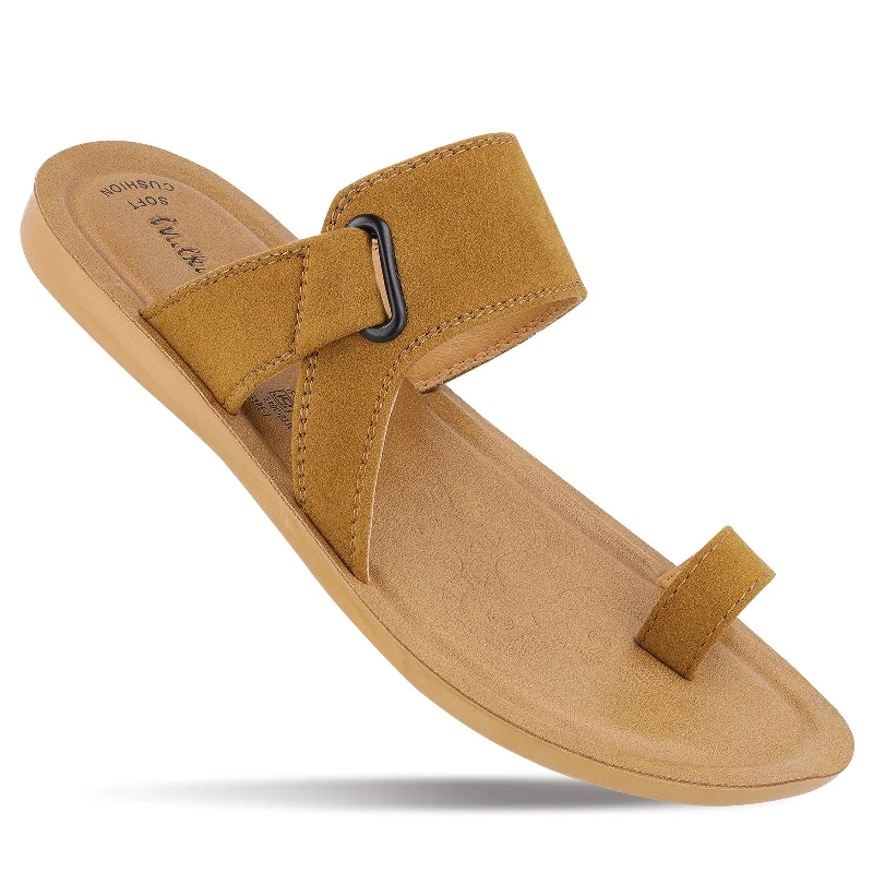 Everyday Mesh Sneakers Men's Daily Wear Sandals  - WG5622 Camel