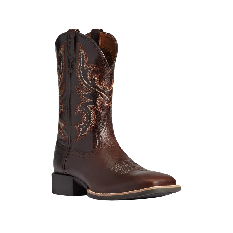 Soft Breathable Shoes Ariat Men's Sport Cow Country Western Cusco Brown Boots