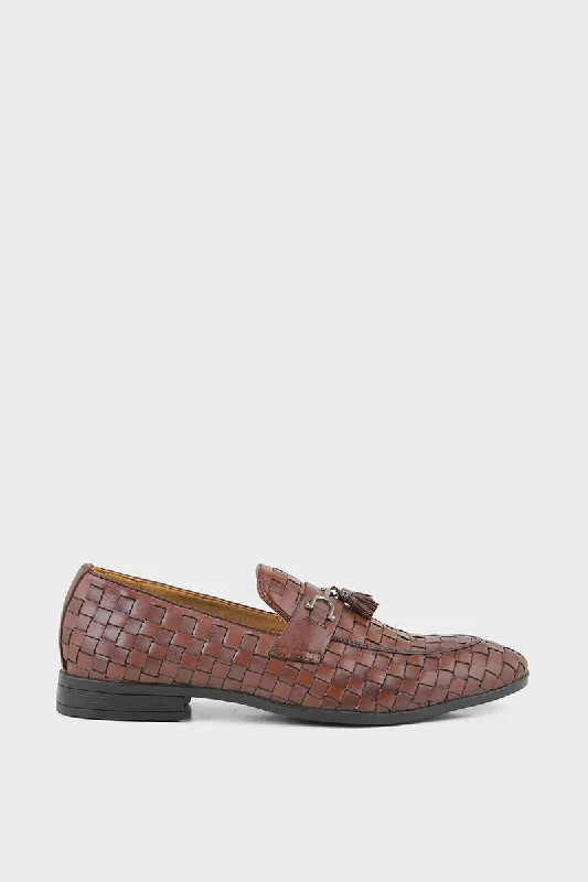 Lightweight Walking Shoes Men Formal Loafers M22085-Coffee