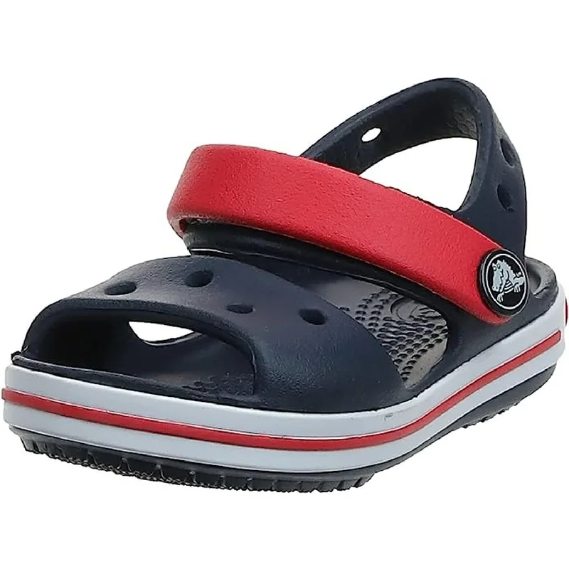 Chic Running Shoes Crocs Unisex Kinder Crocband Kids Sandalen, Navy Red 001