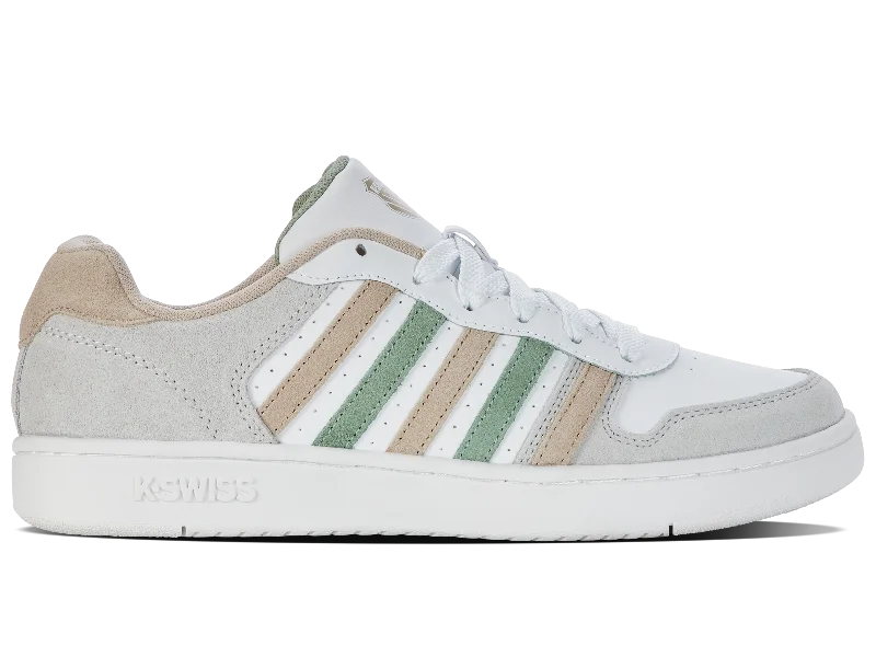 Ergonomic Sneakers 06931-954-M | COURT PALISADES | WHITE/DOESKIN/BASIL
