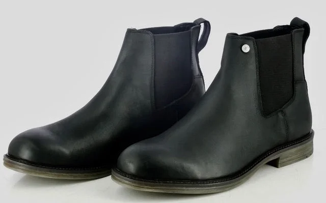 Breathable Active Shoes Ezok Stan Black Casual Chelsea Boots Shoes 2701