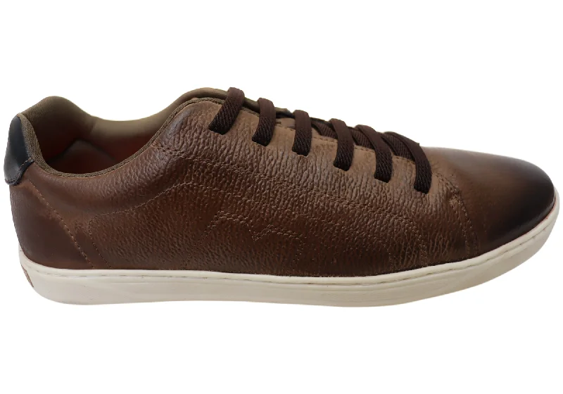 Comfy Sport Shoes Perlatto Tom Mens Brazilian Comfortable Leather Slip On Casual Shoes