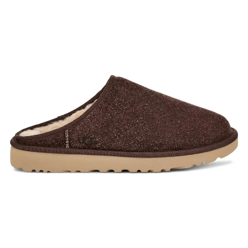 Street Style Sneakers UGG Men's Classic Slip-On Shaggy Burnt Cedar Suede