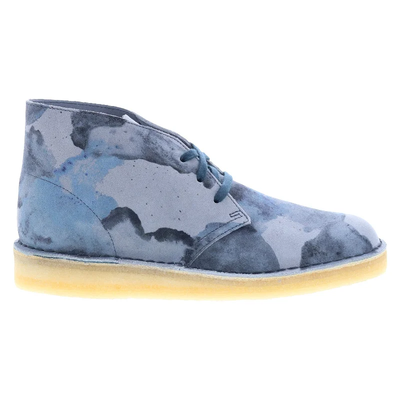 Street Style Sneakers Clarks Desert Coal 26160188 Mens Blue Suede Lace Up Chukkas Boots Street Style Sneakers Clarks Desert Coal 26160188 Mens Blue Suede Lace Up Chukkas Boots